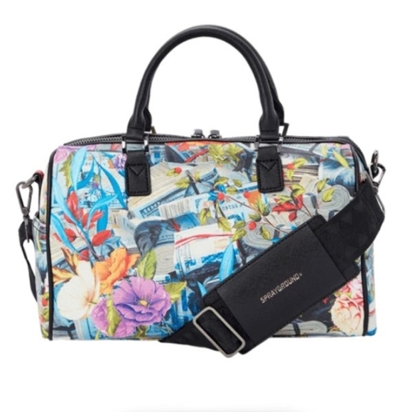 SPRAYGROUND. CONCRETE JUNGLE MINI DUFFLE BAG - Picture 3 of 14